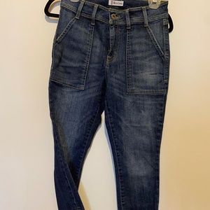 Morrison Painter Crop Jeans with Ankle Zip